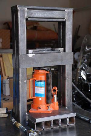diy hydraulic press for forging
